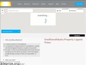 sreeramarakshaproperty.com