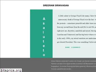 sreeramsrinivasan.blogspot.com