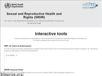 srhr.org