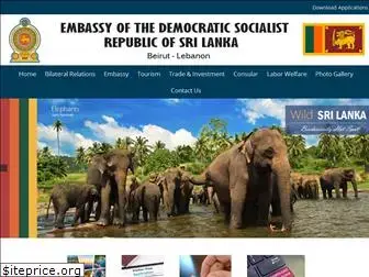 srilankaembassybeirut.com