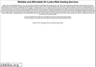 srilankawebhosting.com