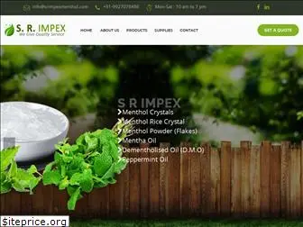 srimpexmenthol.com