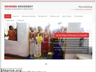 srinidhiresidency.in