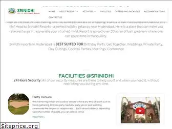 srinidhiresorts.com