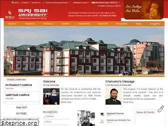 srisaiuniversity.org