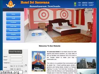 srisaravanahotel.com