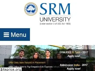 srmuniv.ac.in