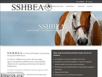 sshbea.org