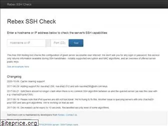 sshcheck.com