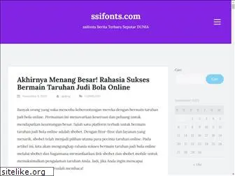 ssifonts.com