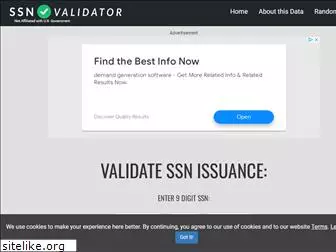 ssnvalidator.com