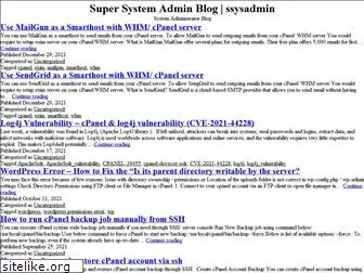 ssysadmin.com