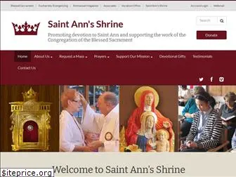st-ann-shrine.org