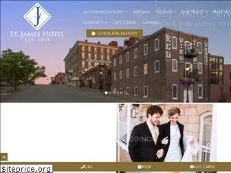 st-james-hotel.com