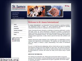 st-jamesinternational.com