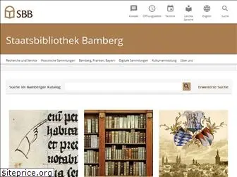 staatsbibliothek-bamberg.de