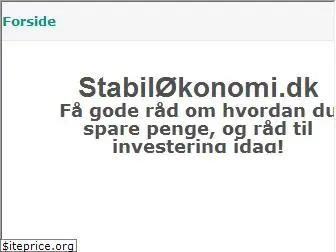 stabilokonomi.dk