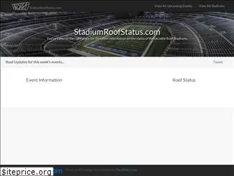 stadiumroofstatus.com
