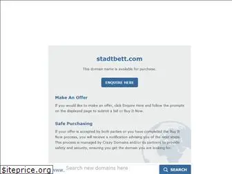 stadtbett.com