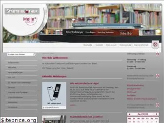 stadtbibliothek-melle.de