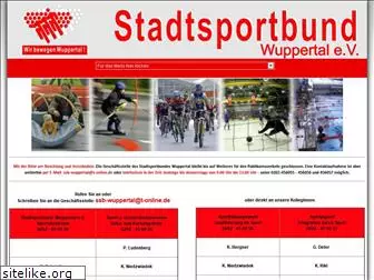 stadtsportbund-wuppertal.de