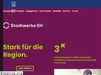 stadtwerke-sh.de