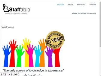 staffableagency.com