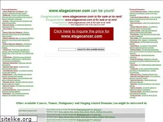 stagecancer.com