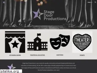 stagedoorproductions.org