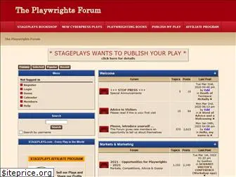 stageplays-forum.com