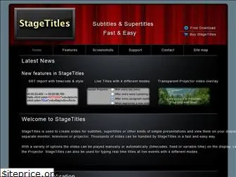 stagetitles.com