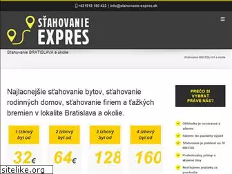 stahovanie-expres.sk