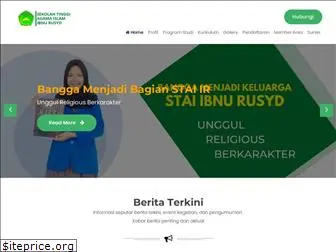 stai-ibnurusyd.ac.id