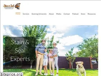 stainandsealexperts.com