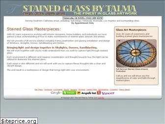 stainedglassbytalma.com