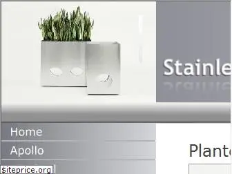 stainlesssteelplantcontainers.com