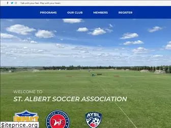 stalbertsoccer.com