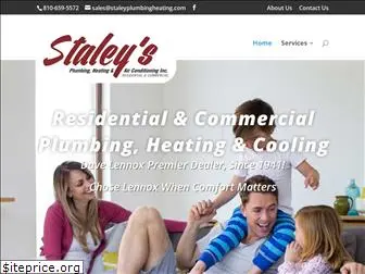 staleyplumbingheating.com