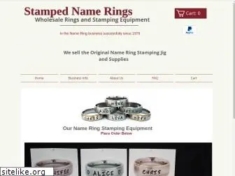 stamped-name-rings.com