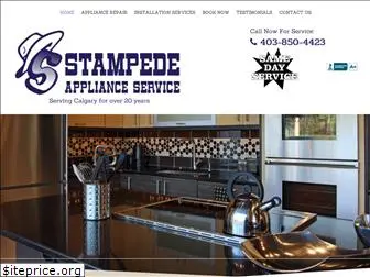 stampedeappliances.com