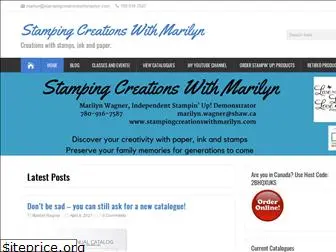 stampingcreationswithmarilyn.com