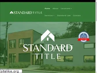 standard-title.com