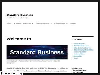 standardbusiness.info