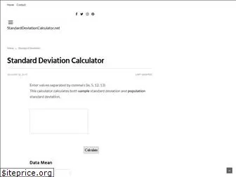 standarddeviationcalculator.net