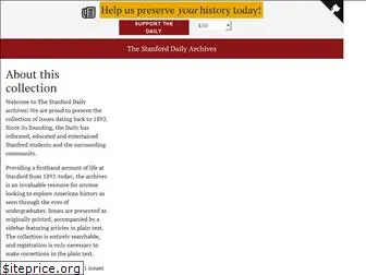 stanforddailyarchive.com