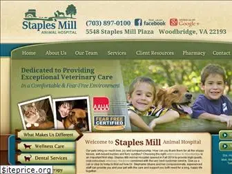 staplesmillvet.com