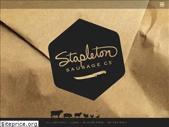 stapletonsausage.com