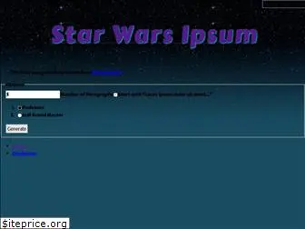 star-wars-ipsum.herokuapp.com