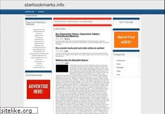 starbookmarks.info thumbnail