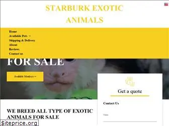 starburkexotics.com